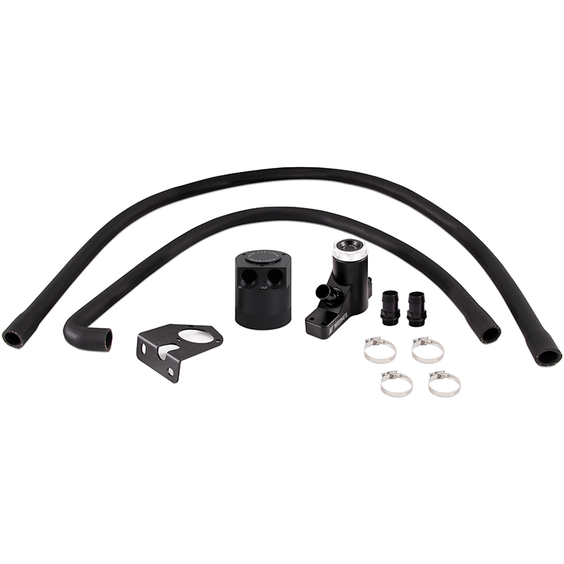 Mishimoto — Mishimoto 2008-2010 Powerstroke Baffled Oil Catch Can Kit
Catch Can Kit - view 6
